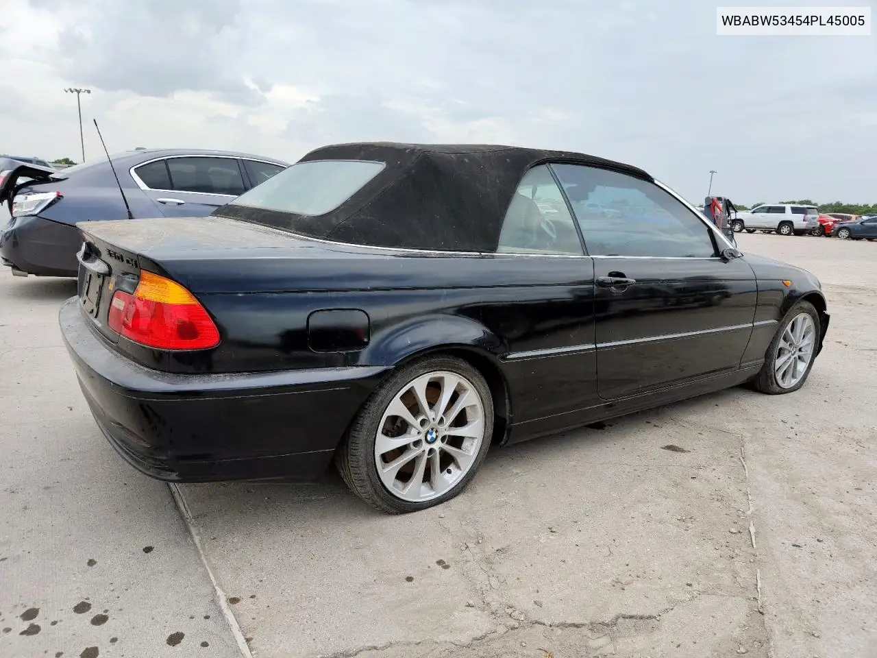 2004 BMW 330 Ci VIN: WBABW53454PL45005 Lot: 63528415