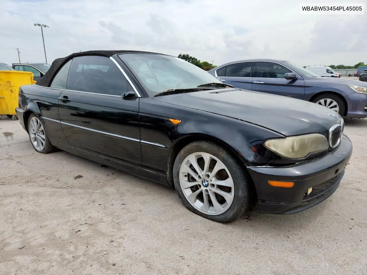 2004 BMW 330 Ci VIN: WBABW53454PL45005 Lot: 63528415