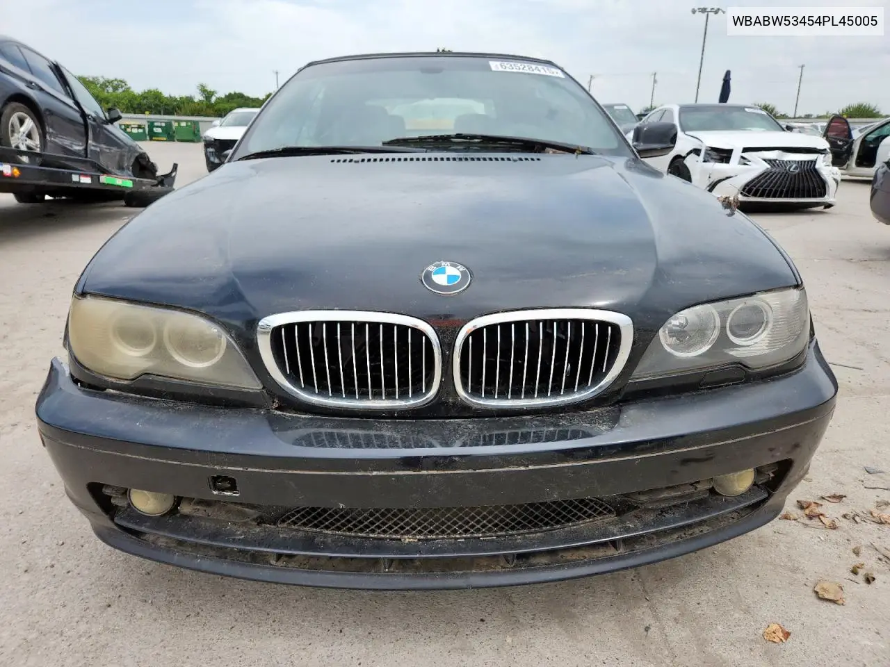 2004 BMW 330 Ci VIN: WBABW53454PL45005 Lot: 63528415