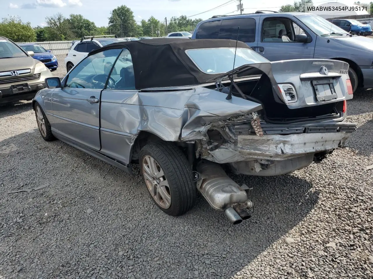 2004 BMW 330 Ci VIN: WBABW53454PJ95171 Lot: 65742595