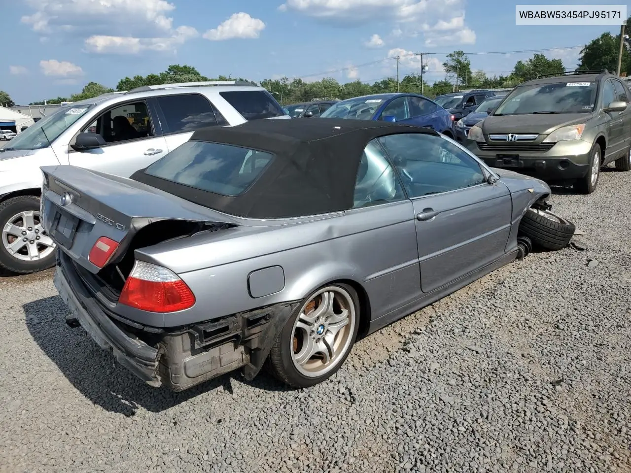 2004 BMW 330 Ci VIN: WBABW53454PJ95171 Lot: 65742595