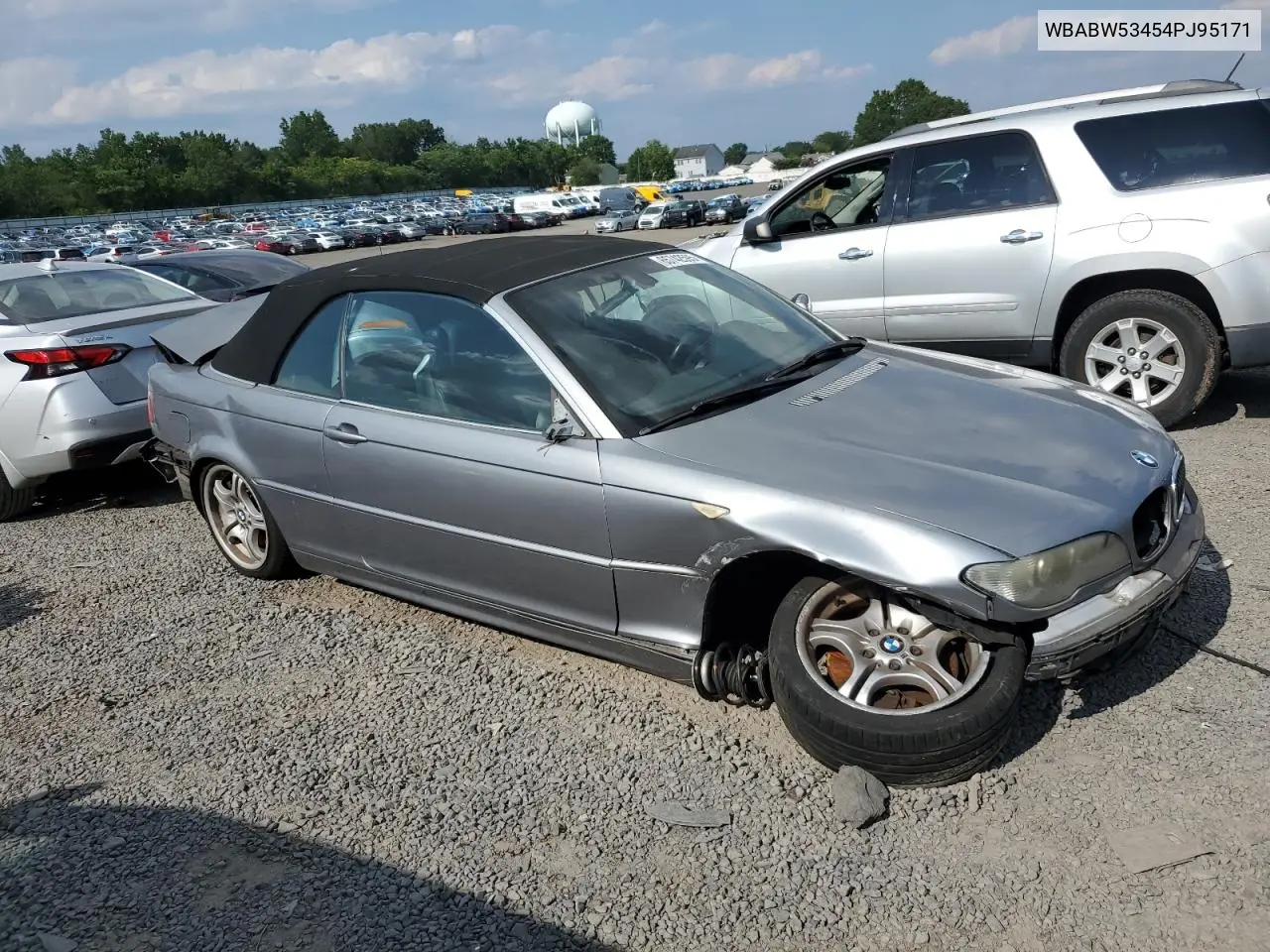2004 BMW 330 Ci VIN: WBABW53454PJ95171 Lot: 65742595