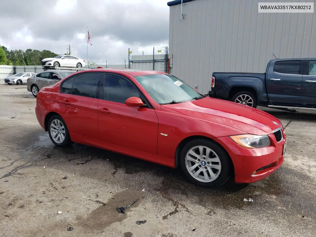 2007 BMW 328 I VIN: WBAVA33517KX80212 Lot: 55639855