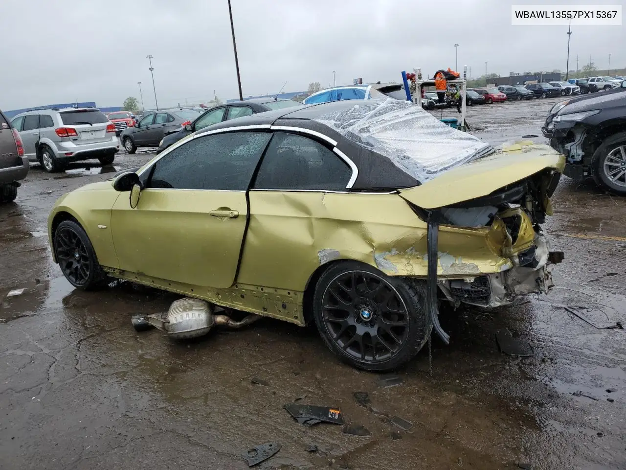 2007 BMW 328 I VIN: WBAWL13557PX15367 Lot: 56542565