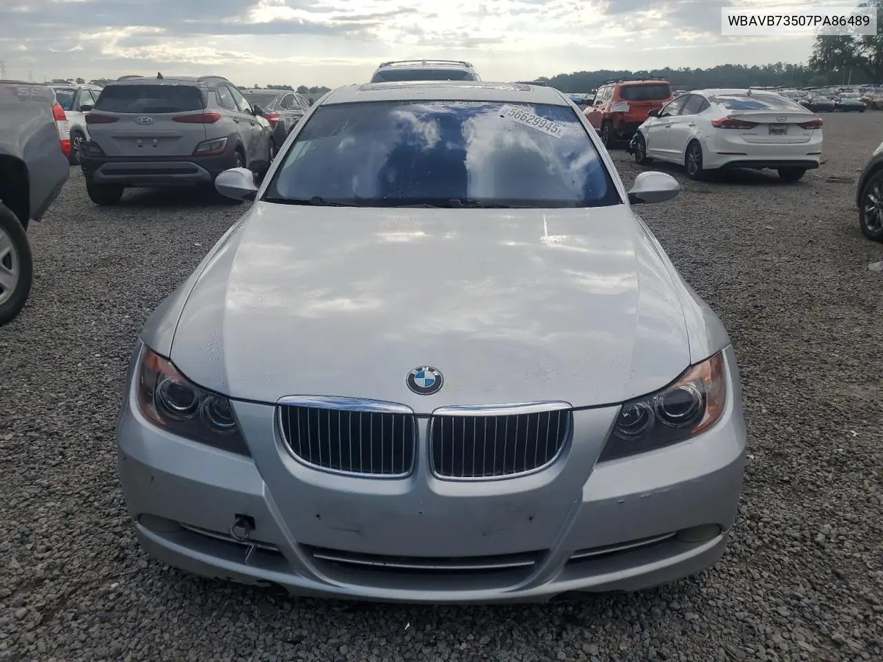 2007 BMW 335 I VIN: WBAVB73507PA86489 Lot: 56629945