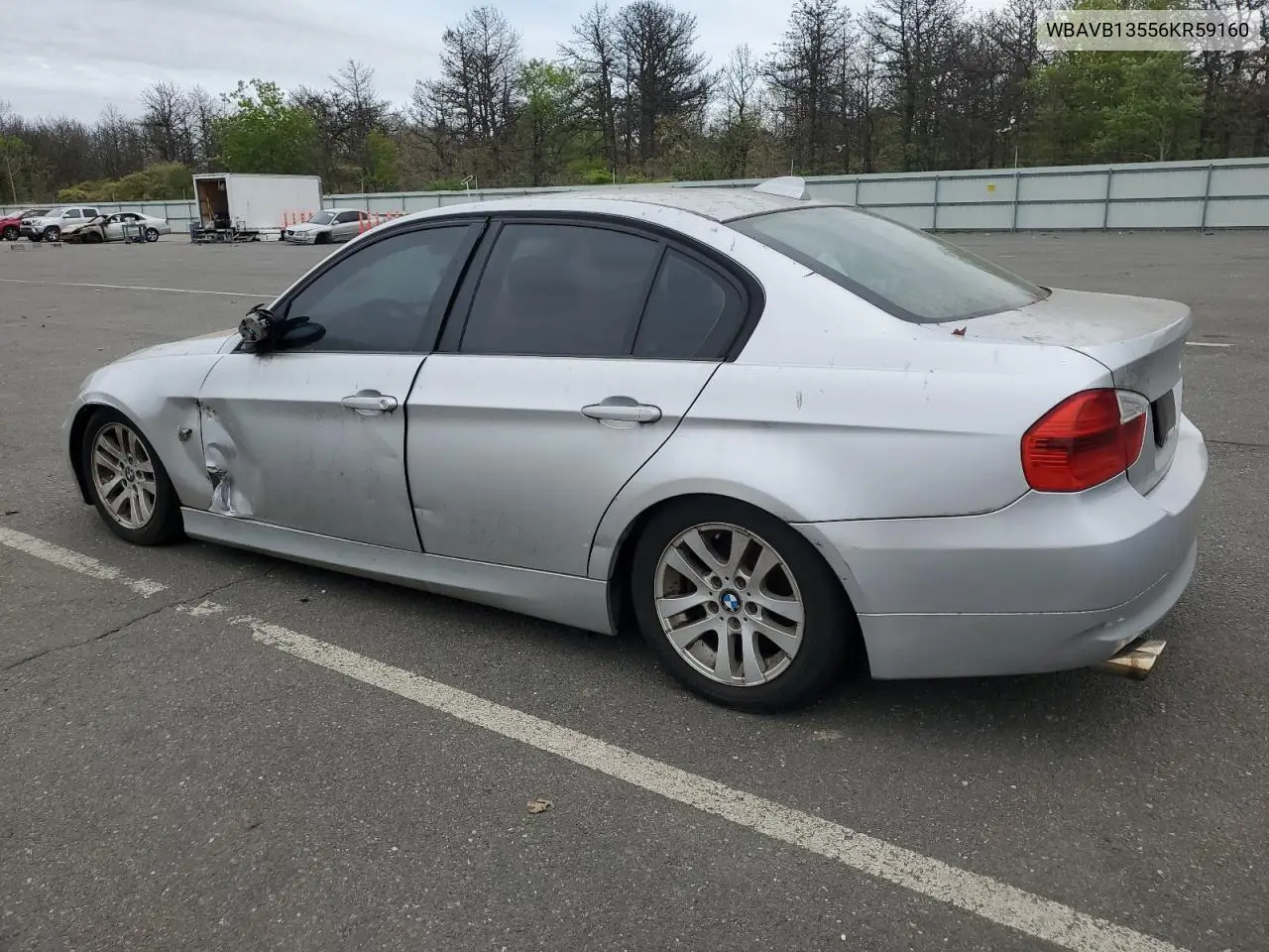 2007 BMW 325 I VIN: WBAVB13556KR59160 Lot: 56830235
