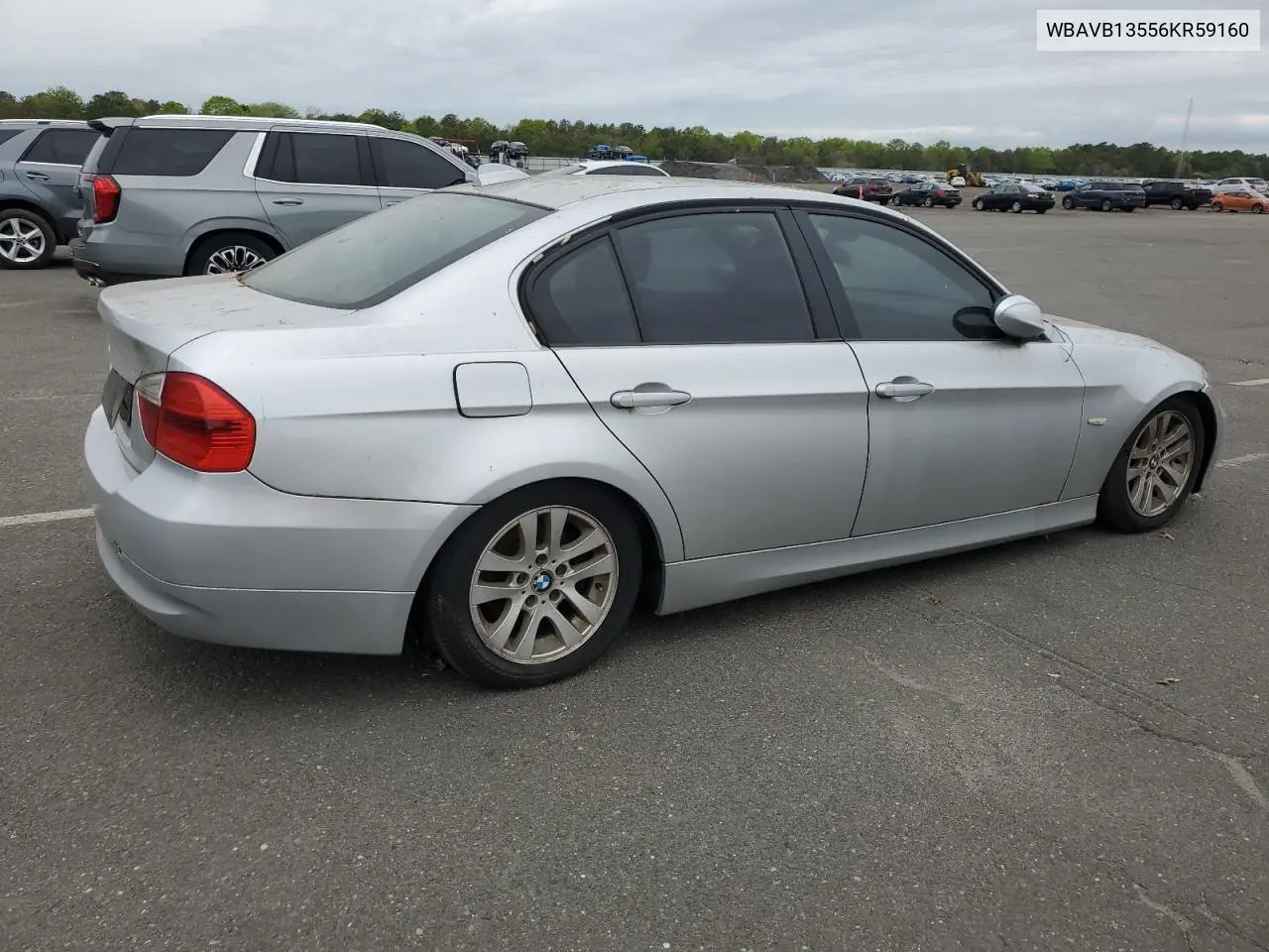 2007 BMW 325 I VIN: WBAVB13556KR59160 Lot: 56830235
