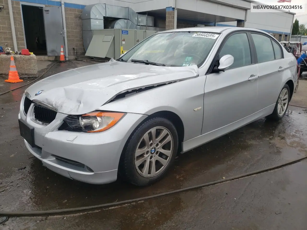 2007 BMW 328 Xi VIN: WBAVC935X7K034516 Lot: 56903595
