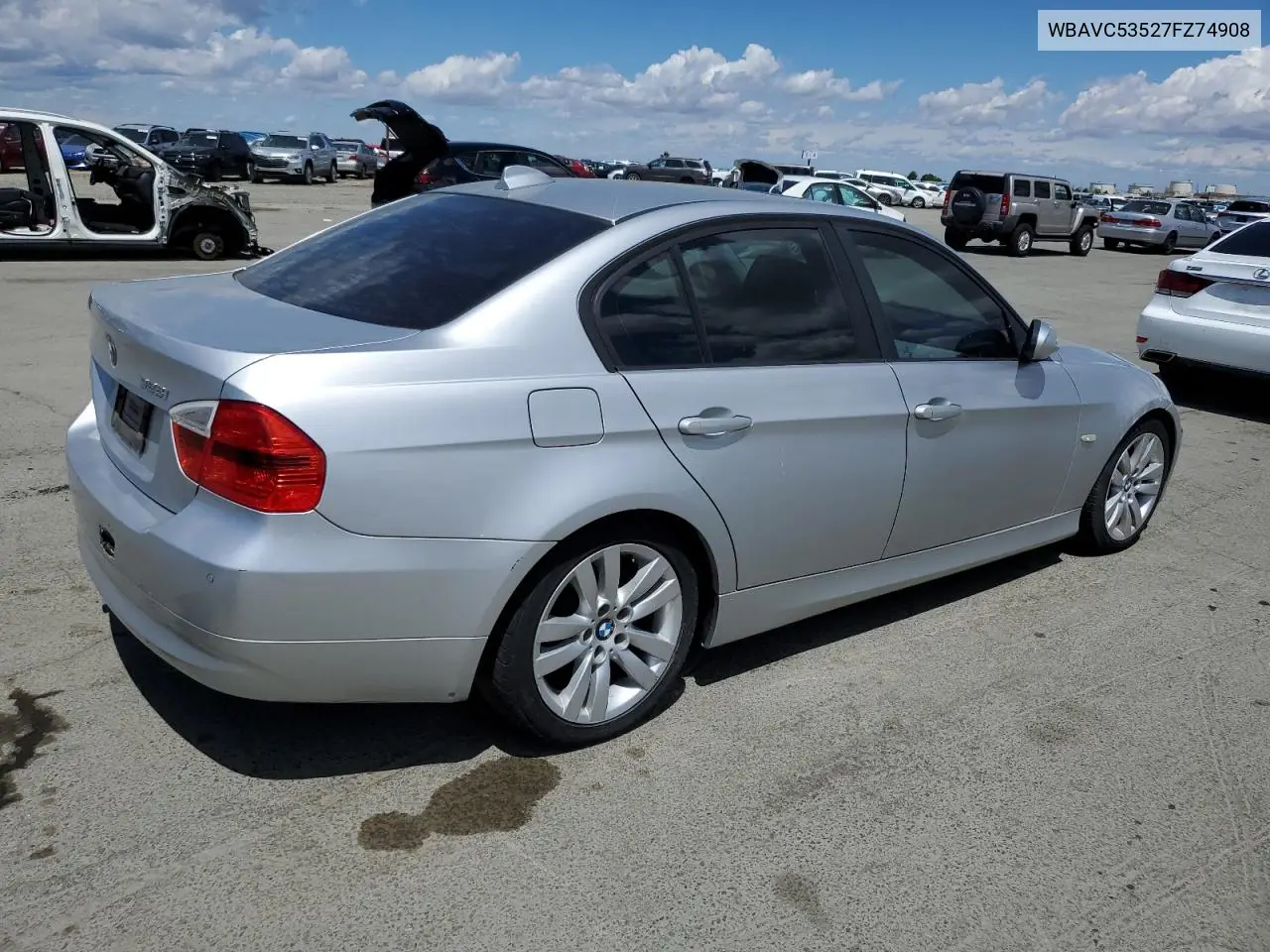 2007 BMW 328 I Sulev VIN: WBAVC53527FZ74908 Lot: 56956845