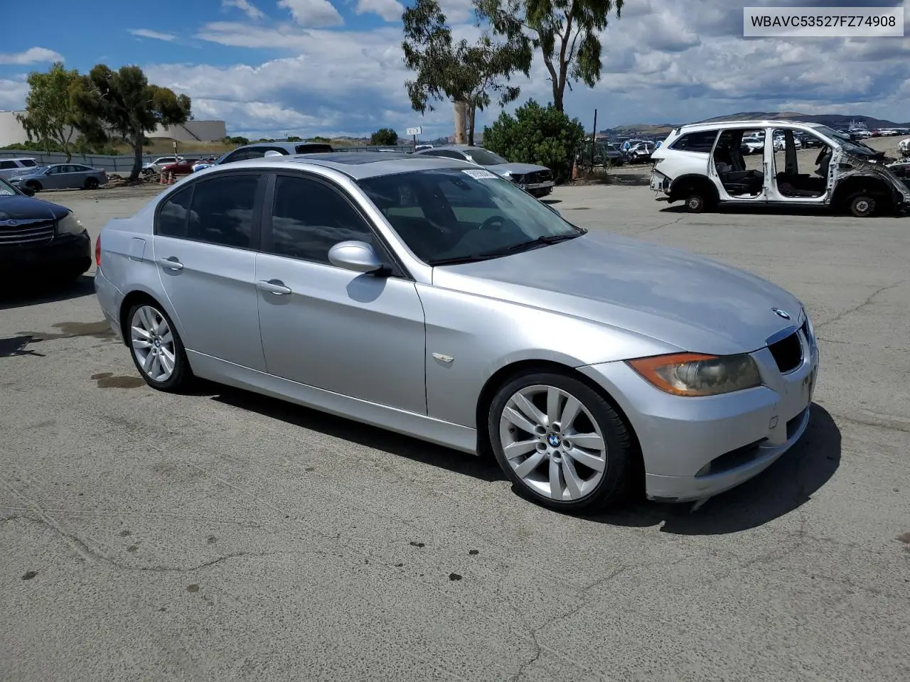 2007 BMW 328 I Sulev VIN: WBAVC53527FZ74908 Lot: 56956845