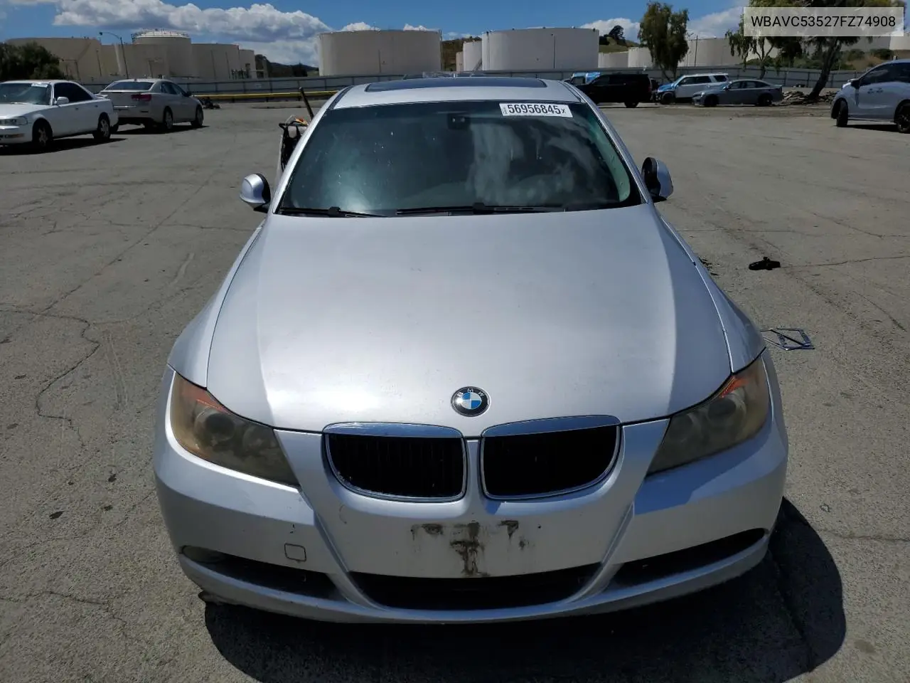 2007 BMW 328 I Sulev VIN: WBAVC53527FZ74908 Lot: 56956845