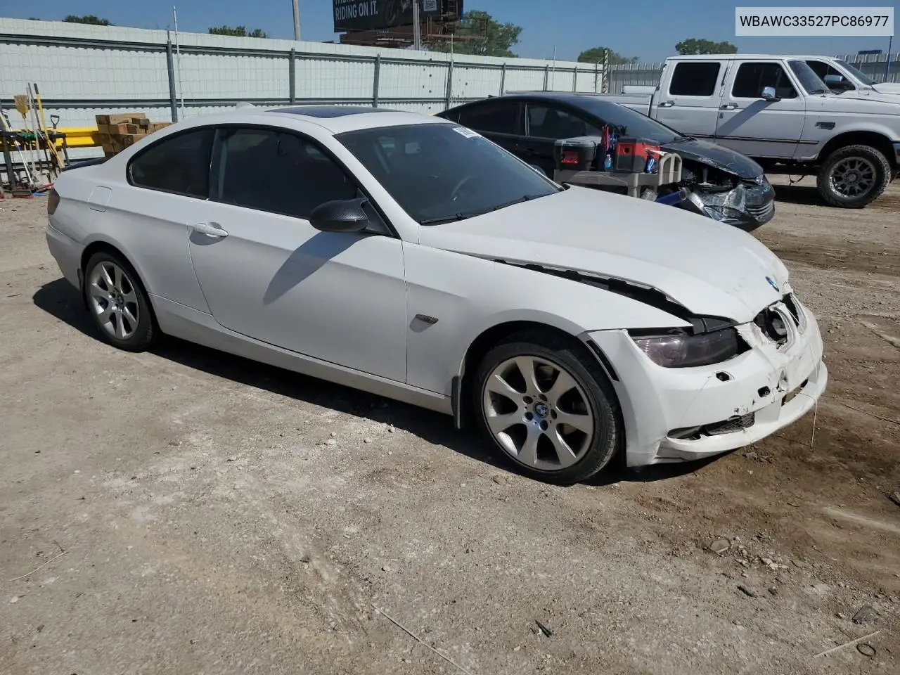 2007 BMW 328 Xi VIN: WBAWC33527PC86977 Lot: 56960285