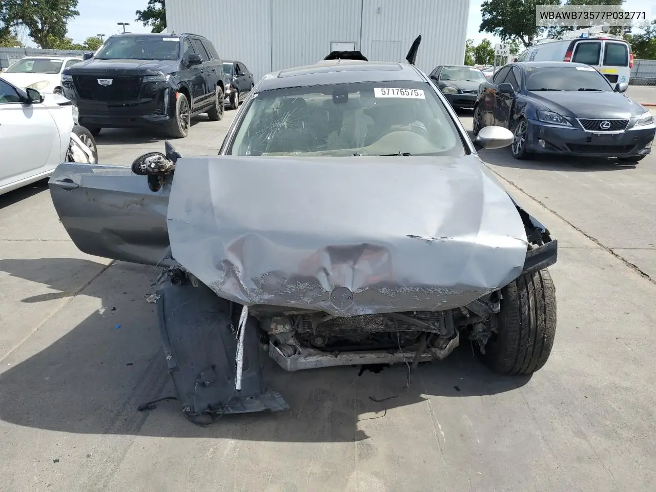 2007 BMW 335 I VIN: WBAWB73577P032771 Lot: 57176575