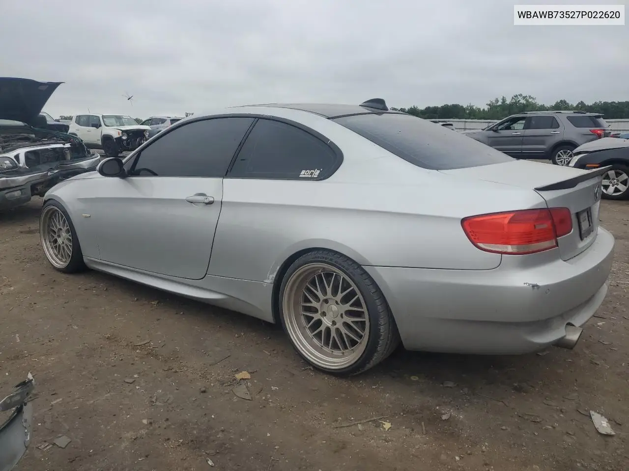 2007 BMW 335 I VIN: WBAWB73527P022620 Lot: 61232395