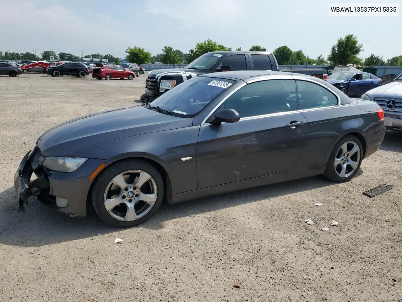 2007 BMW 328 I VIN: WBAWL13537PX15335 Lot: 61801245