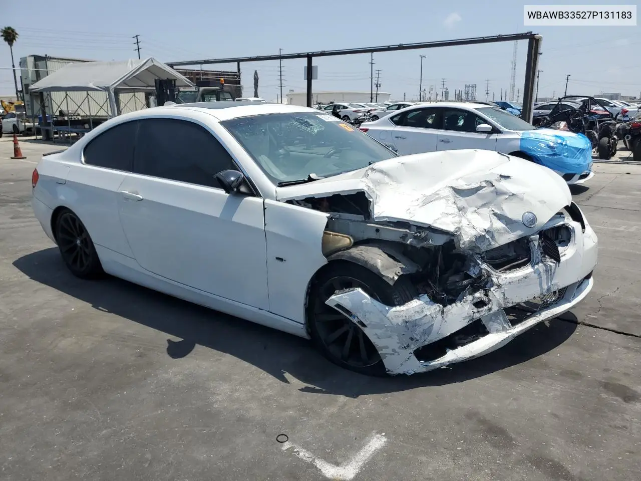 2007 BMW 328 I VIN: WBAWB33527P131183 Lot: 62190105