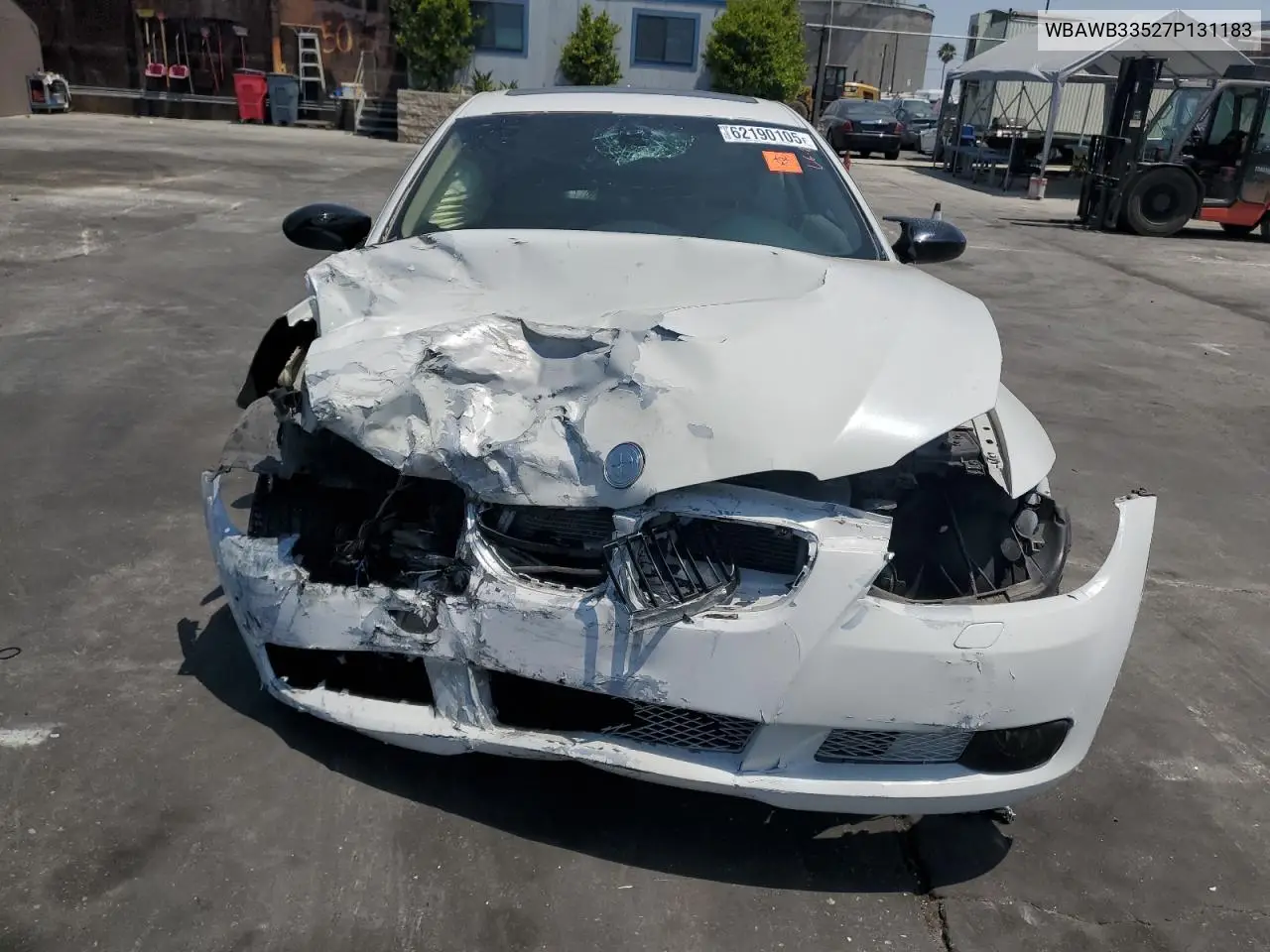 2007 BMW 328 I VIN: WBAWB33527P131183 Lot: 62190105