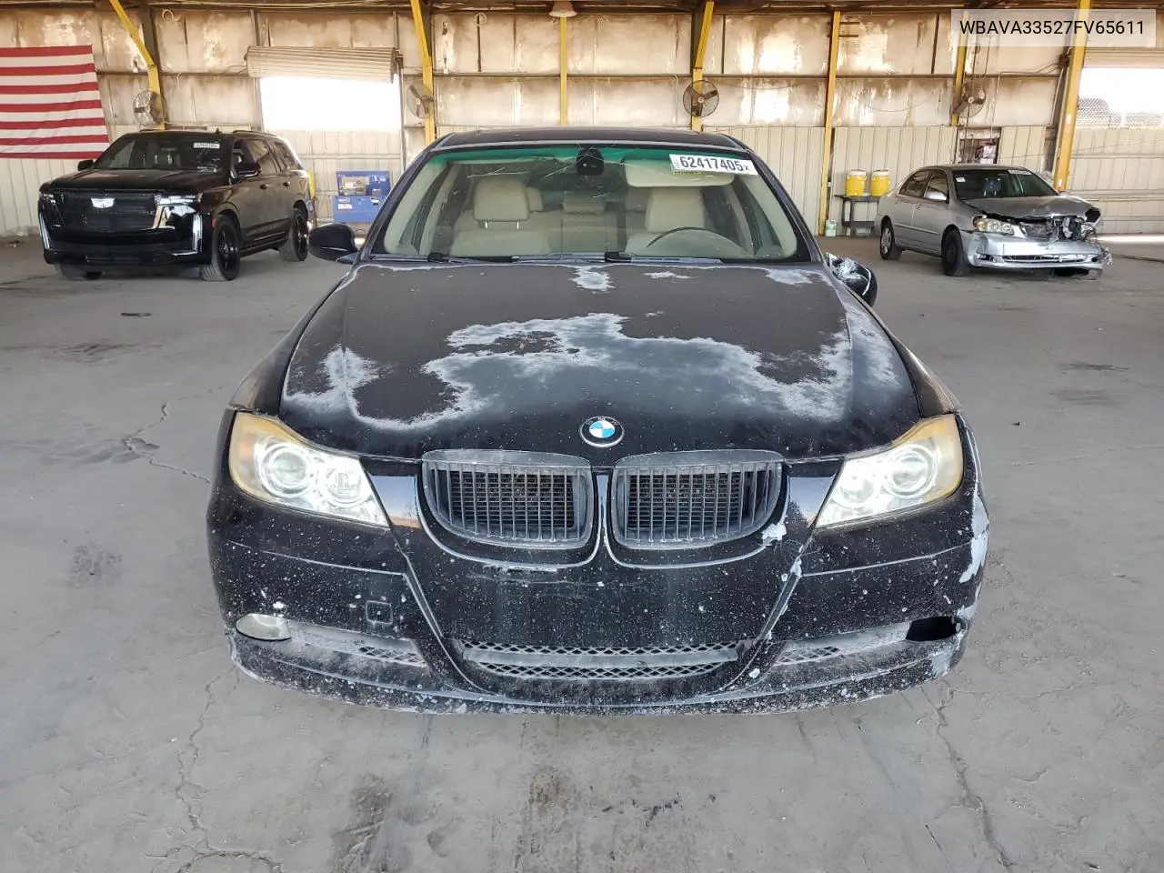 2007 BMW 328 I VIN: WBAVA33527FV65611 Lot: 62417405