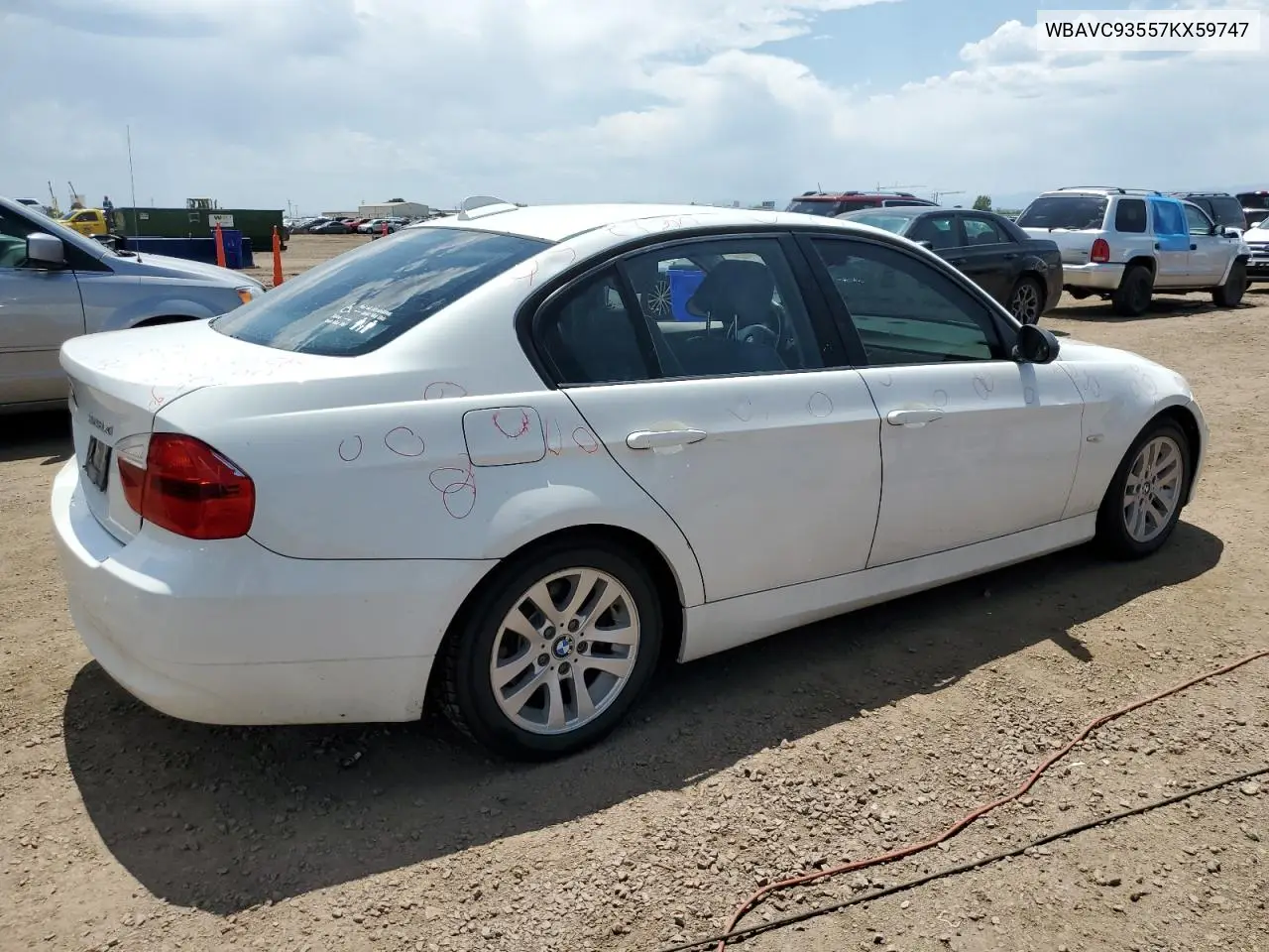 2007 BMW 328 Xi VIN: WBAVC93557KX59747 Lot: 63015665