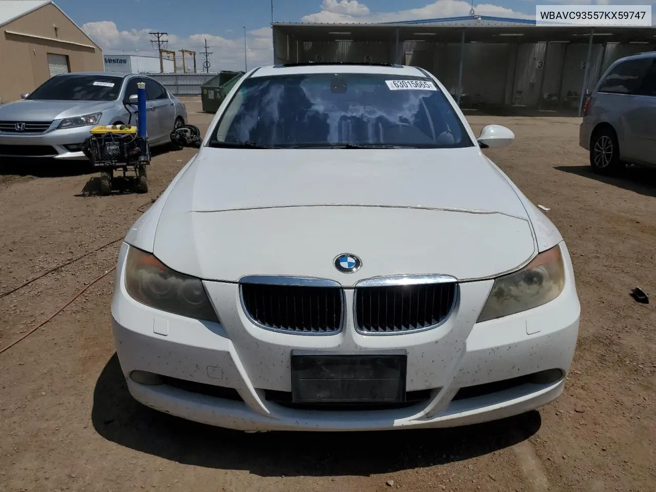 2007 BMW 328 Xi VIN: WBAVC93557KX59747 Lot: 63015665