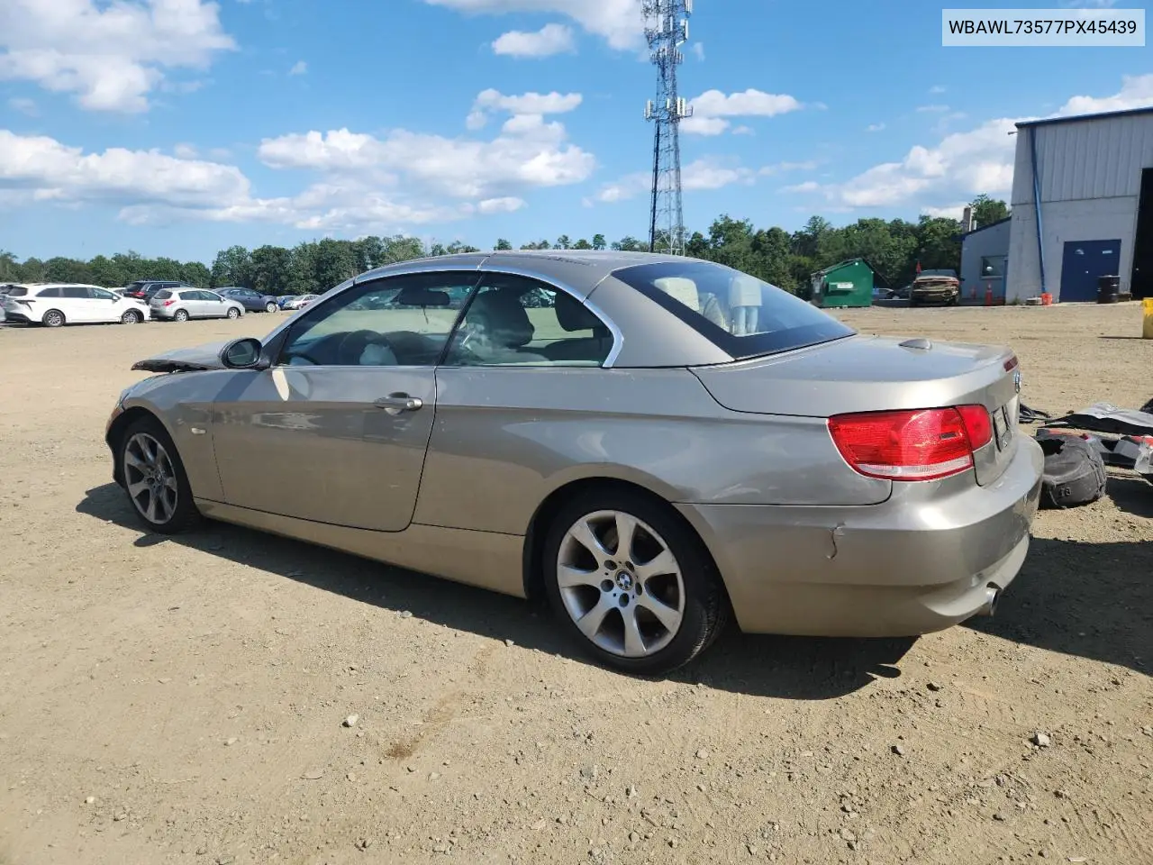 2007 BMW 335 I VIN: WBAWL73577PX45439 Lot: 63754315