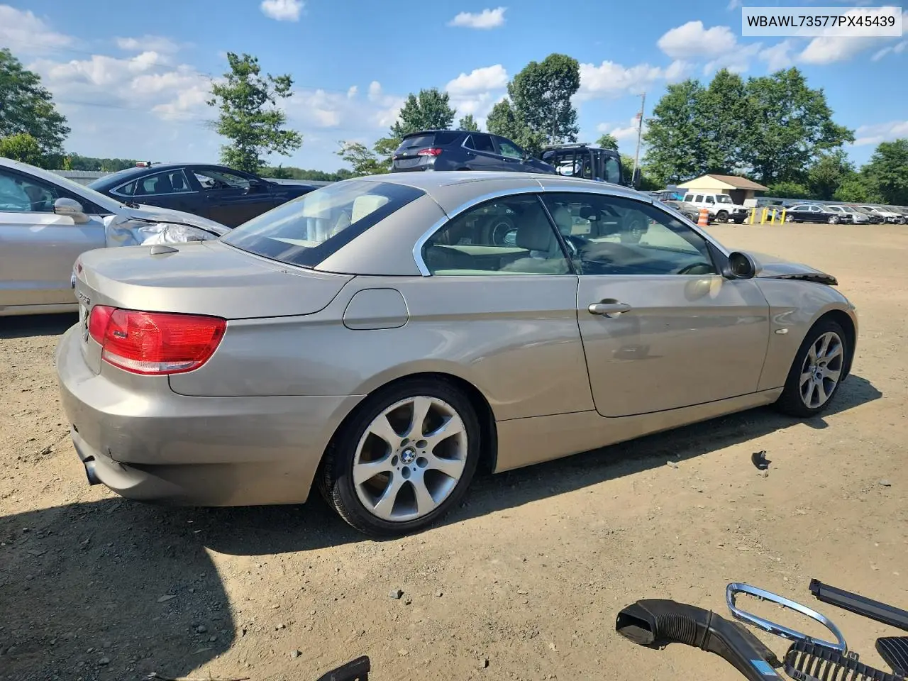 2007 BMW 335 I VIN: WBAWL73577PX45439 Lot: 63754315