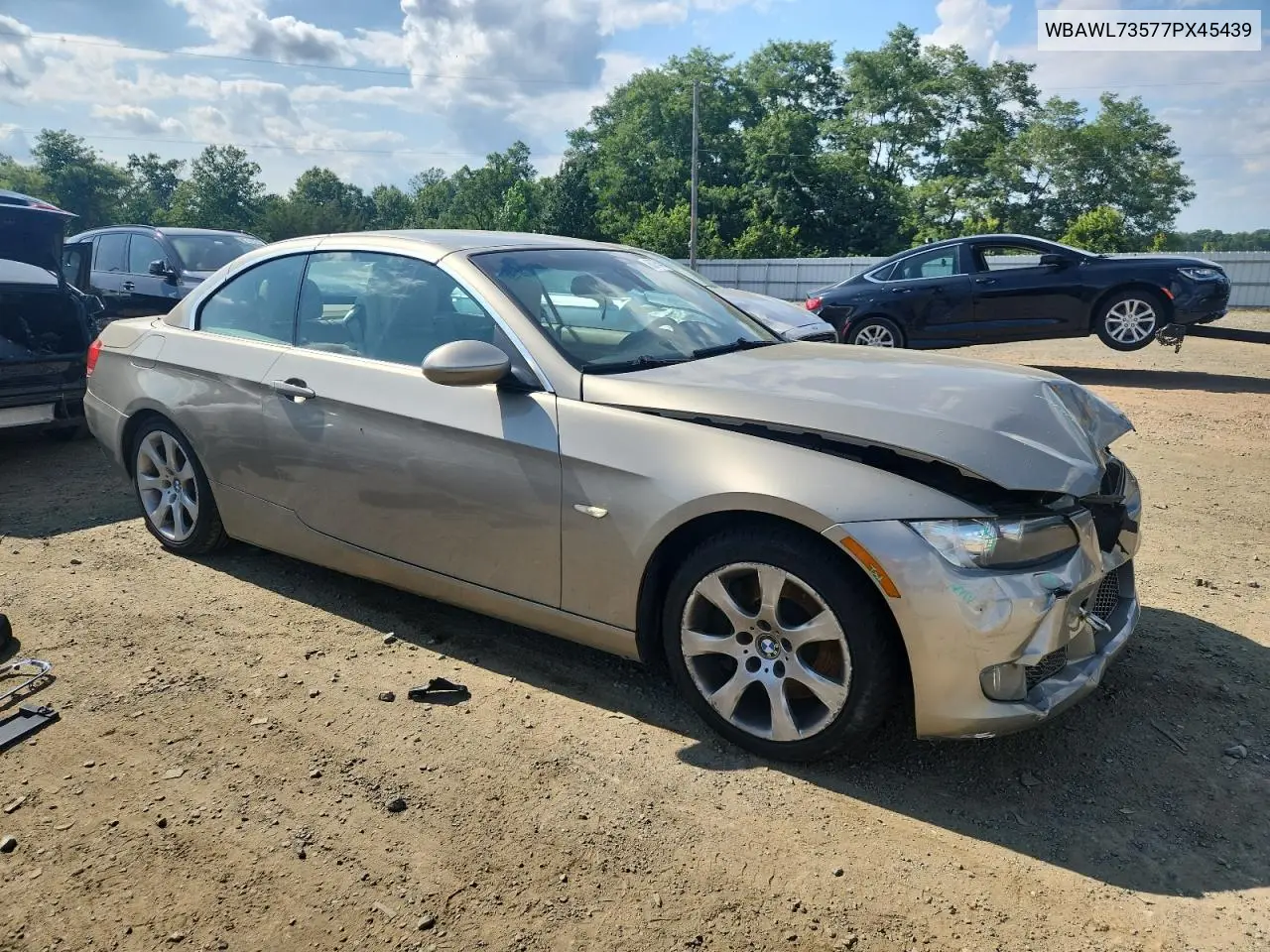 2007 BMW 335 I VIN: WBAWL73577PX45439 Lot: 63754315