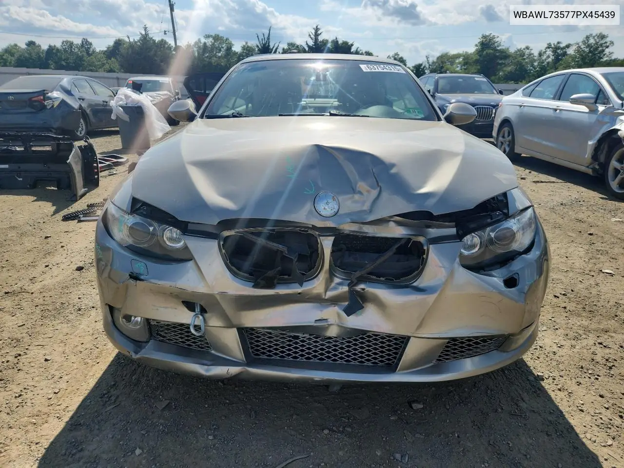 2007 BMW 335 I VIN: WBAWL73577PX45439 Lot: 63754315
