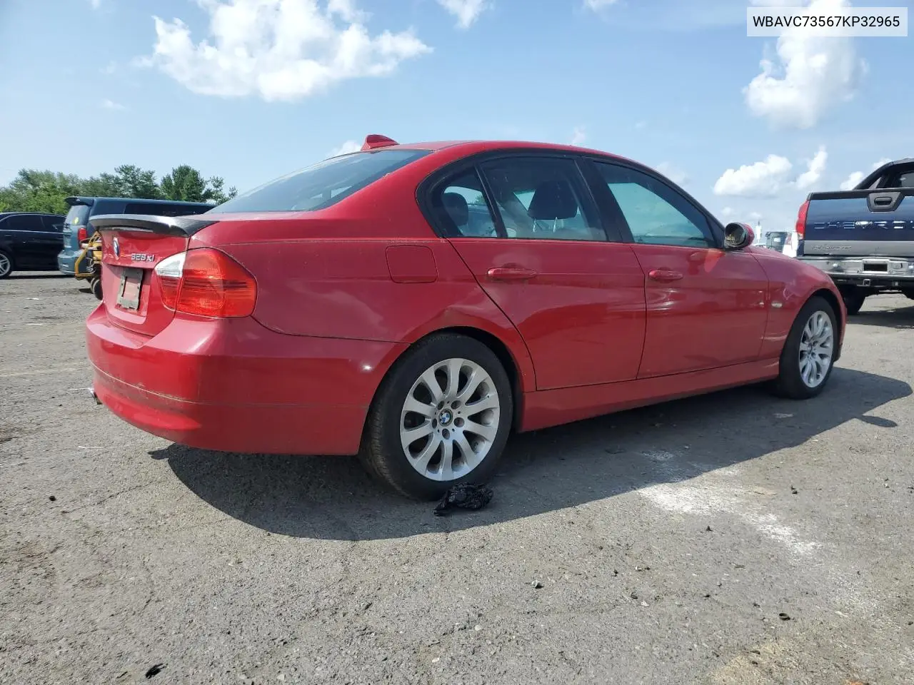 2007 BMW 328 Xi Sulev VIN: WBAVC73567KP32965 Lot: 65782195