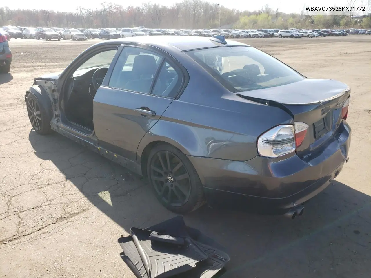 2008 BMW 328 Xi Sulev VIN: WBAVC73528KX91772 Lot: 54144145