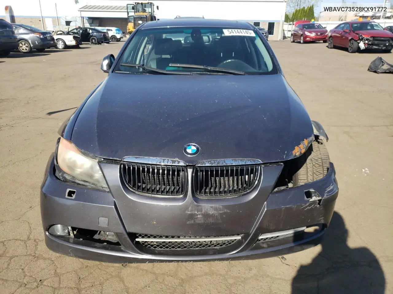 2008 BMW 328 Xi Sulev VIN: WBAVC73528KX91772 Lot: 54144145