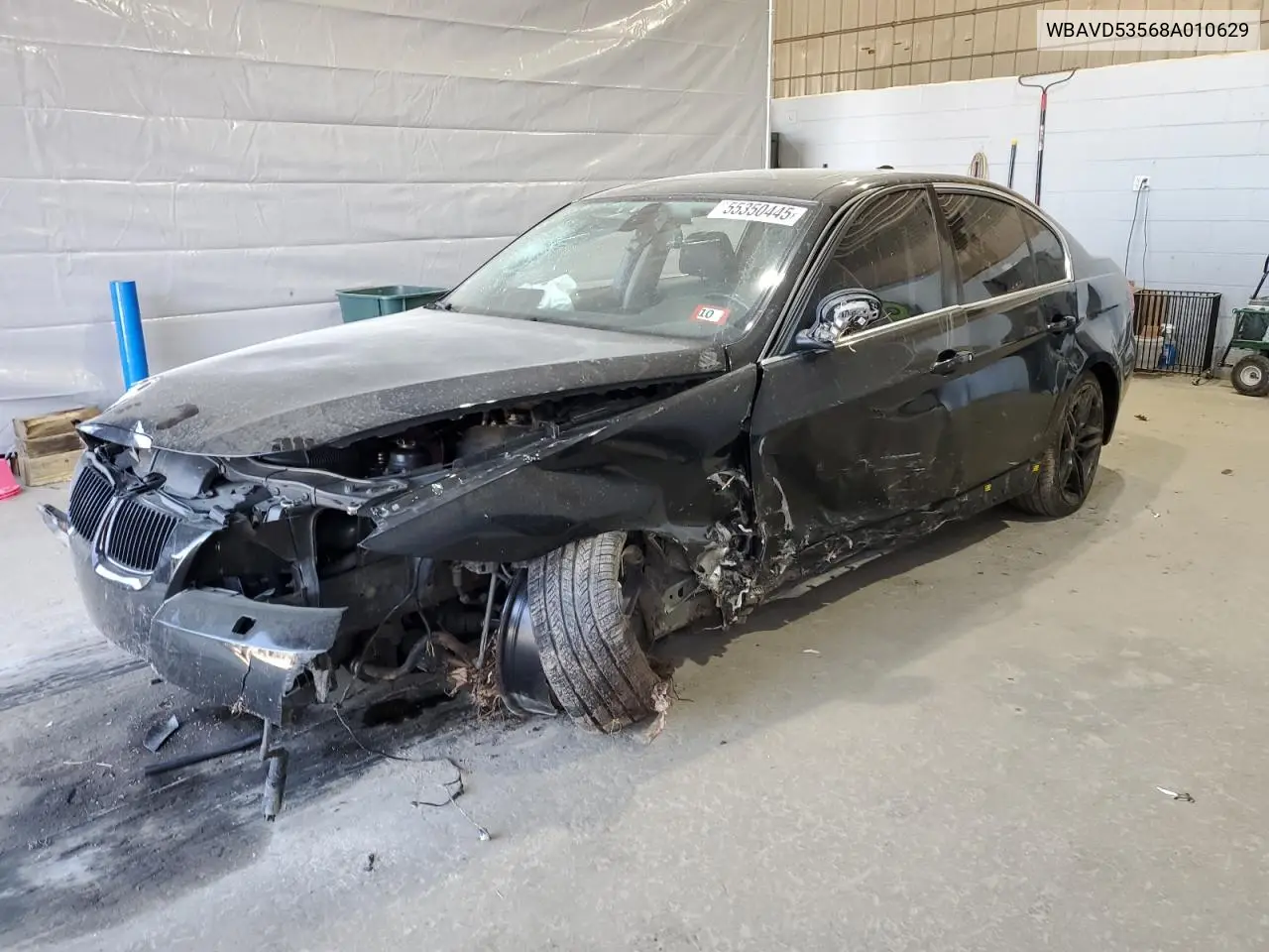 2008 BMW 335 Xi VIN: WBAVD53568A010629 Lot: 55350445