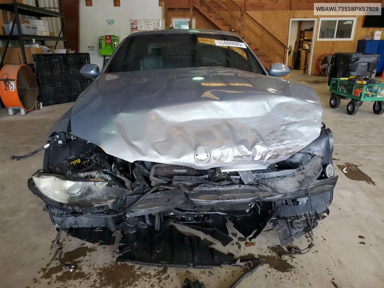 2008 BMW 335 I VIN: WBAWL73538PX57928 Lot: 55660685