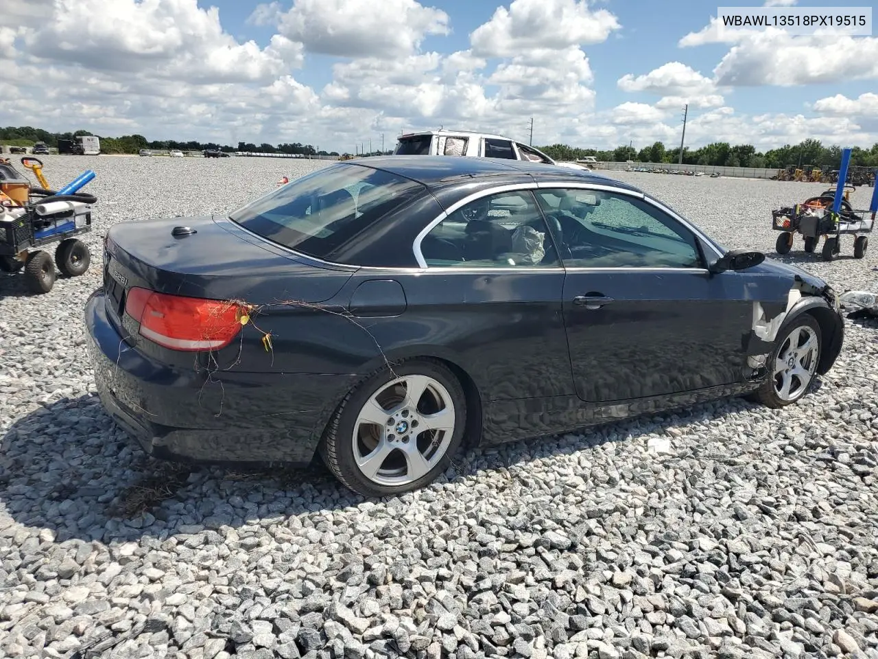 2008 BMW 328 I VIN: WBAWL13518PX19515 Lot: 56784435