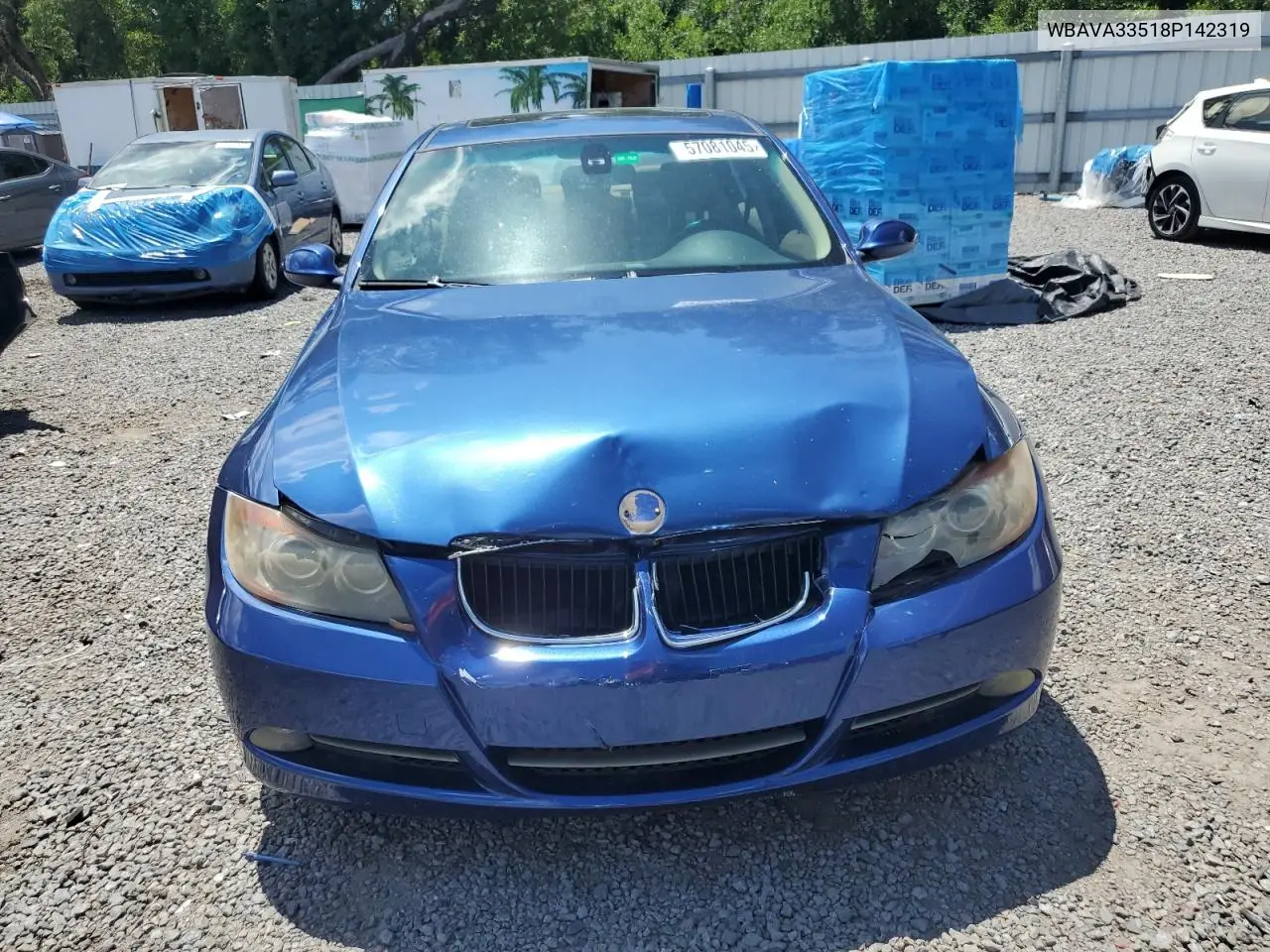 2008 BMW 328 I VIN: WBAVA33518P142319 Lot: 57081045
