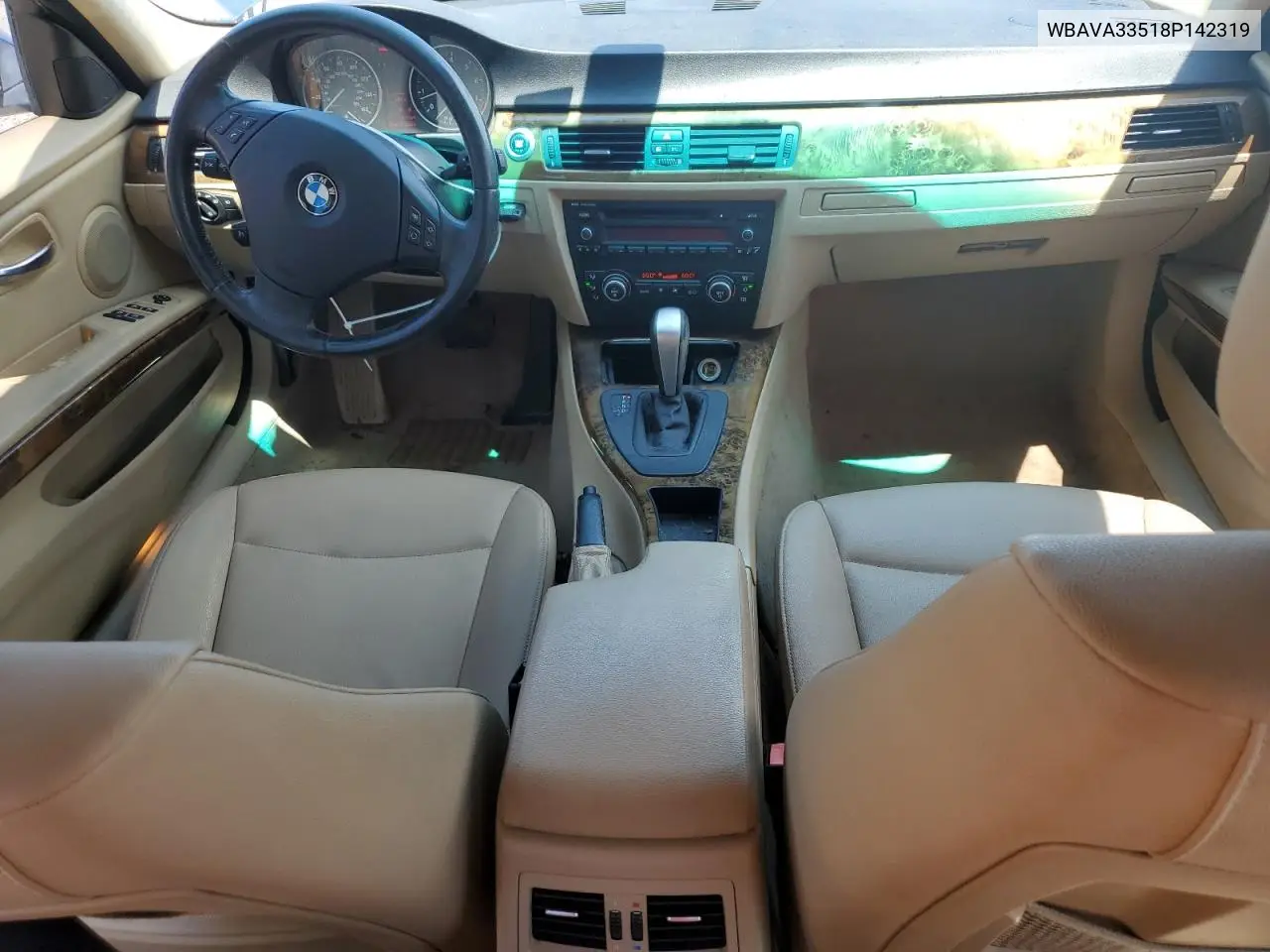 2008 BMW 328 I VIN: WBAVA33518P142319 Lot: 57081045