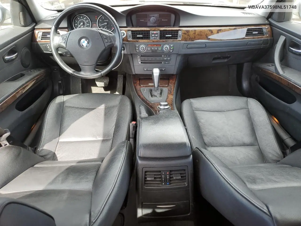 2008 BMW 328 I VIN: WBAVA37598NL51748 Lot: 57275085