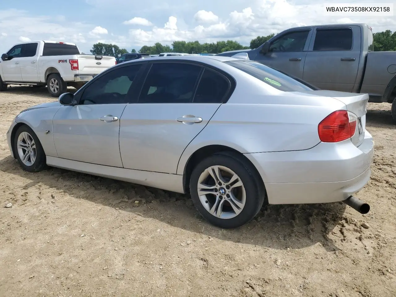 2008 BMW 328 Xi Sulev VIN: WBAVC73508KX92158 Lot: 61640585