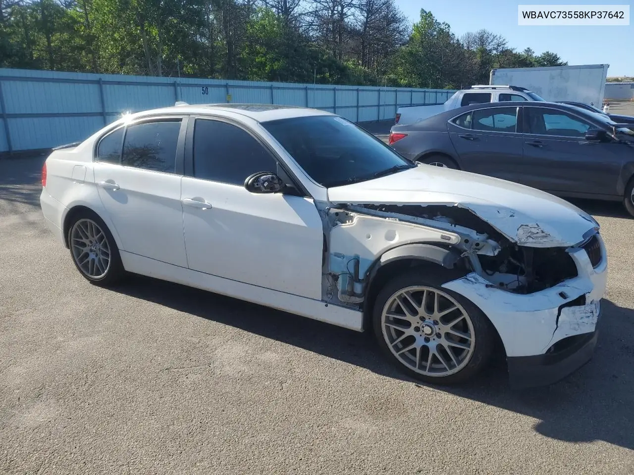 2008 BMW 328 Xi Sulev VIN: WBAVC73558KP37642 Lot: 61891395