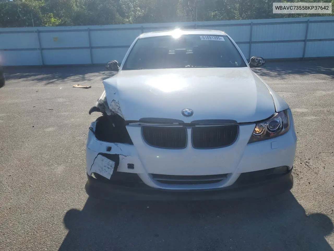 2008 BMW 328 Xi Sulev VIN: WBAVC73558KP37642 Lot: 61891395
