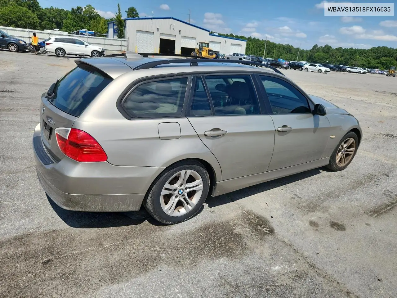 2008 BMW 328 It VIN: WBAVS13518FX16635 Lot: 62192845