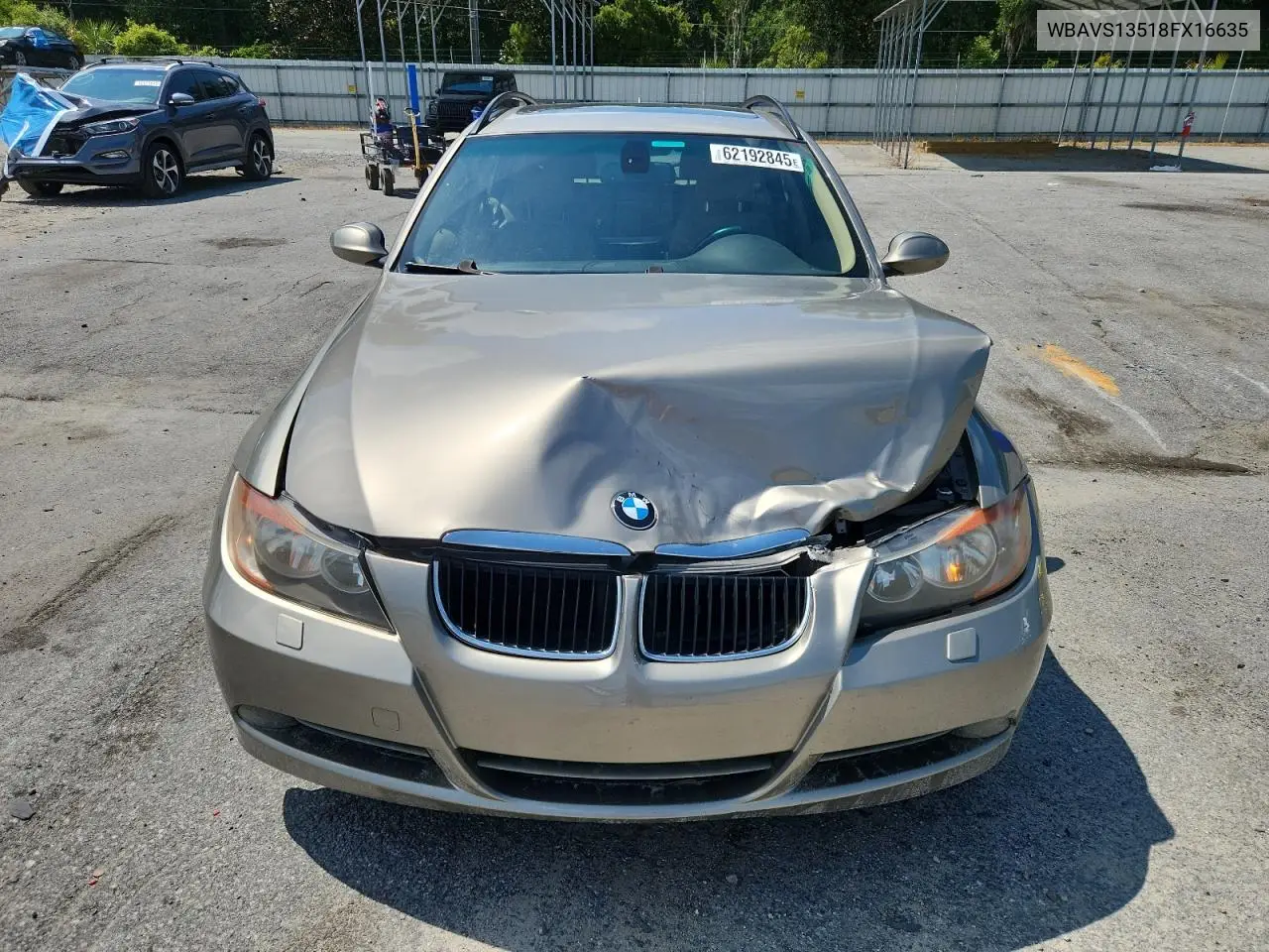 2008 BMW 328 It VIN: WBAVS13518FX16635 Lot: 62192845
