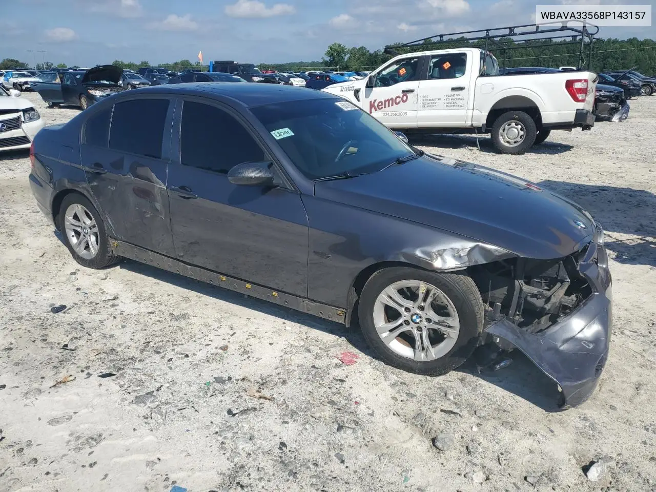 2008 BMW 328 I VIN: WBAVA33568P143157 Lot: 63019365