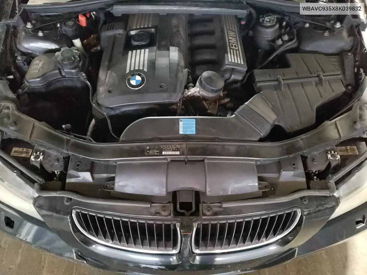 2008 BMW 328 Xi VIN: WBAVC935X8K039832 Lot: 66166995