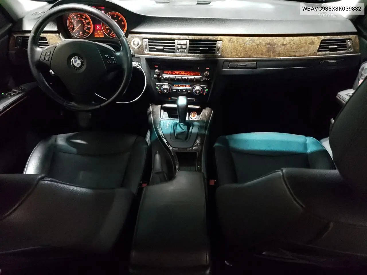 2008 BMW 328 Xi VIN: WBAVC935X8K039832 Lot: 66166995