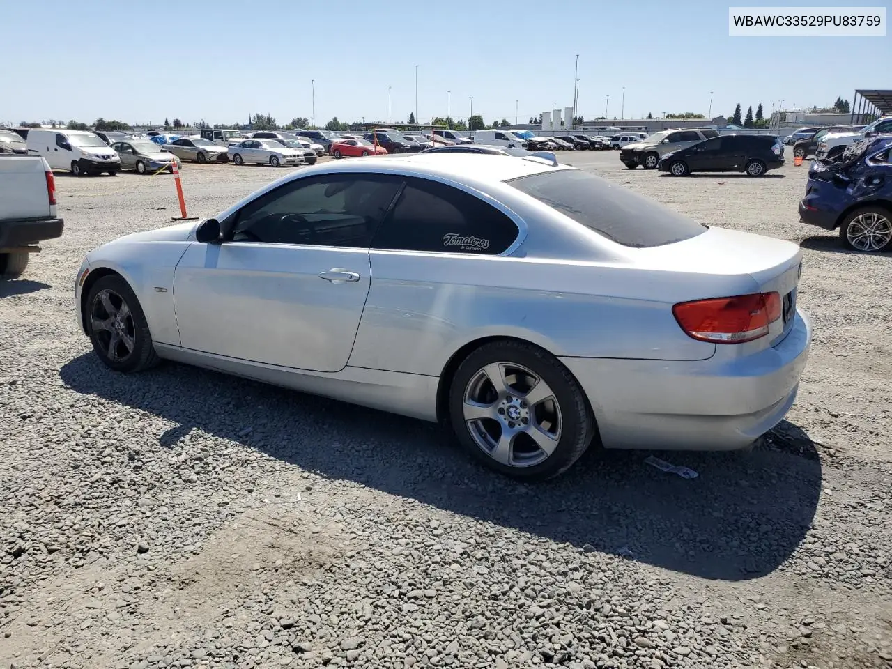 2009 BMW 328 Xi VIN: WBAWC33529PU83759 Lot: 62754445