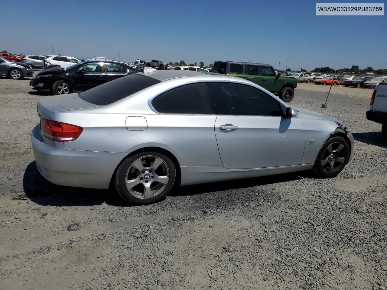 2009 BMW 328 Xi VIN: WBAWC33529PU83759 Lot: 62754445