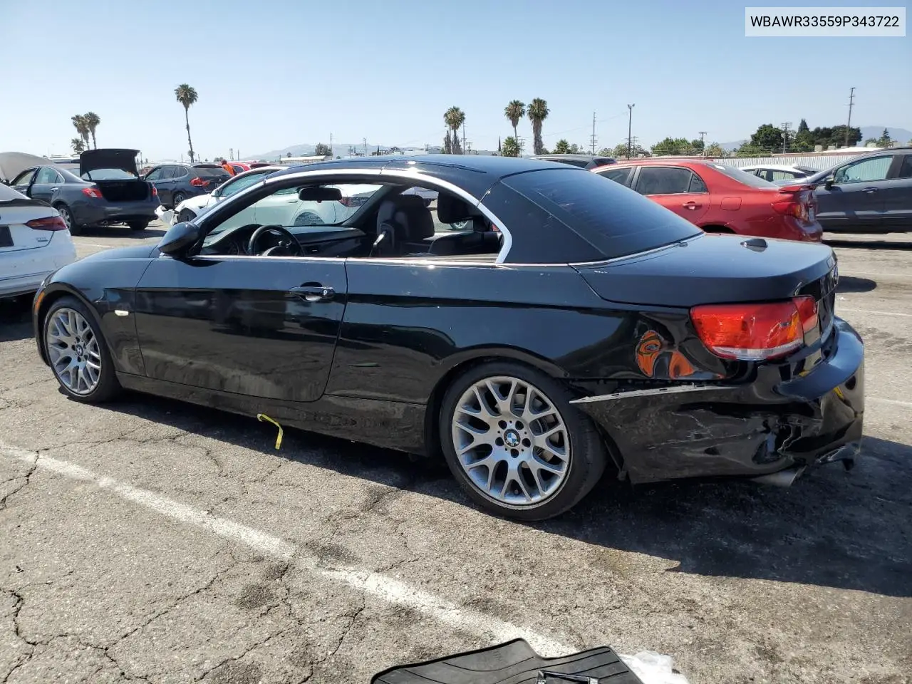 2009 BMW 328 I Sulev VIN: WBAWR33559P343722 Lot: 62952805