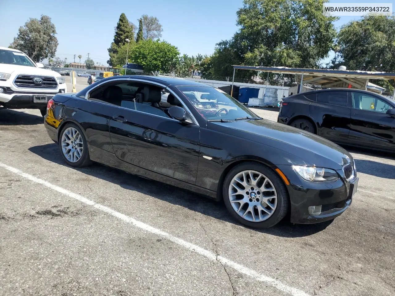 2009 BMW 328 I Sulev VIN: WBAWR33559P343722 Lot: 62952805