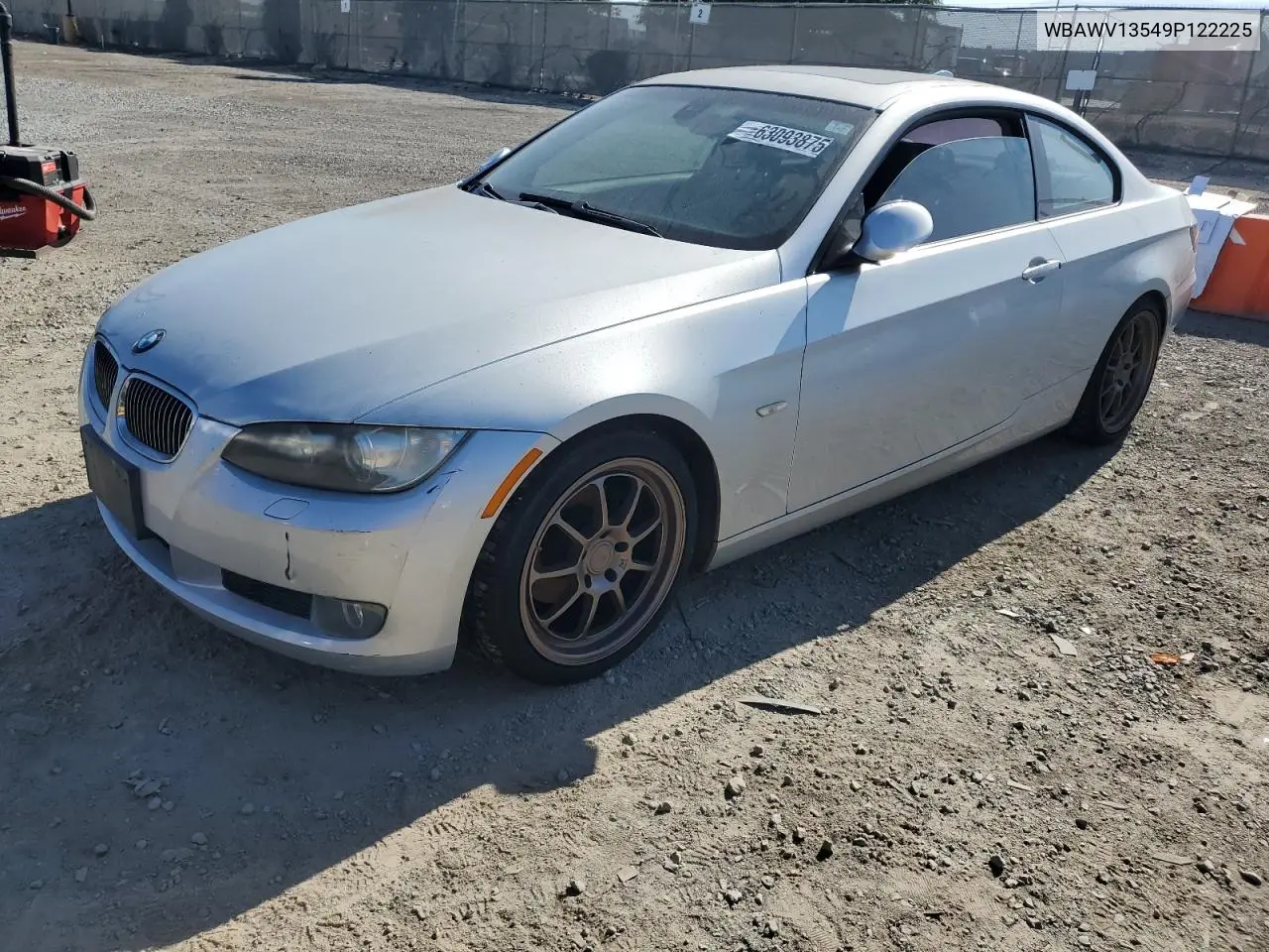 2009 BMW 328 I Sulev VIN: WBAWV13549P122225 Lot: 63093875